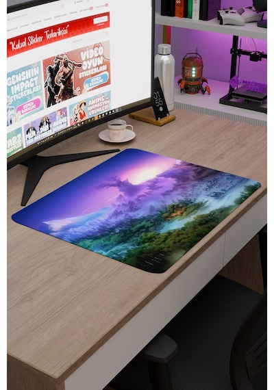 Ori And The Will Of The Wisps Dikişli Kauçuk Oyuncu Mousepad V4 - 48x40 Xl Gaming Mouse Pad