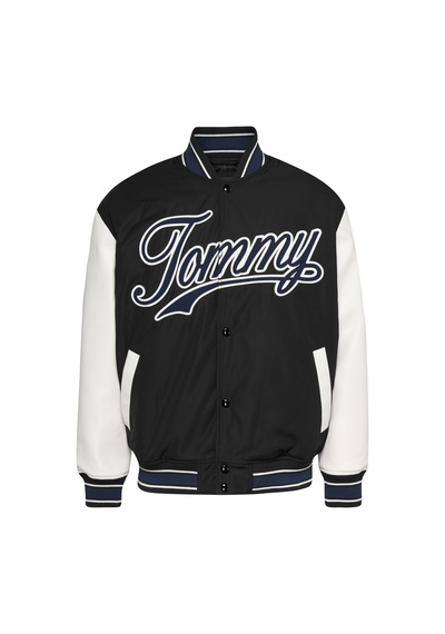 Tommy Hilfiger Erkek Marka Logolu Polyfill Dolgulu Düğmeli Şerit Cepli Lastik Örgü Yakalı Şık Görünümlü Siyah Mont Dm0dm17880 Bds Tommy Hilfiger Erkek Marka Logolu Polyfill Dolgulu Düğmeli Şerit Cepli Lastik Örgü Yakalı Şık Görünümlü Siyah Mont Dm0dm17880 Bds