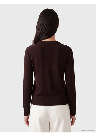 Lc Waikiki Lcw Everyday Bordo Bisiklet Yaka Kadın Triko Kazak Bordeaux