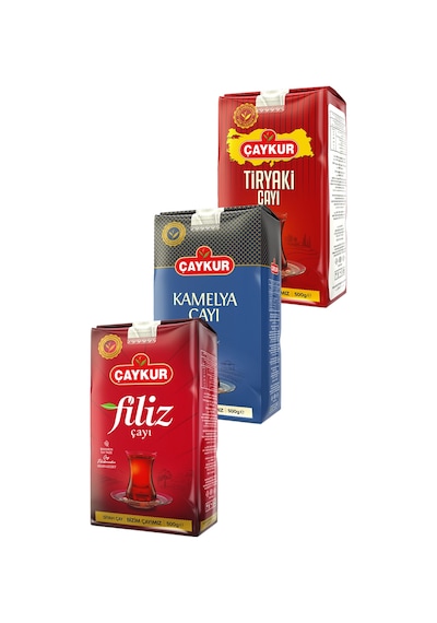 Tiryaki Kamelya Ve Filiz 500gr Dökme Çay Paketi
