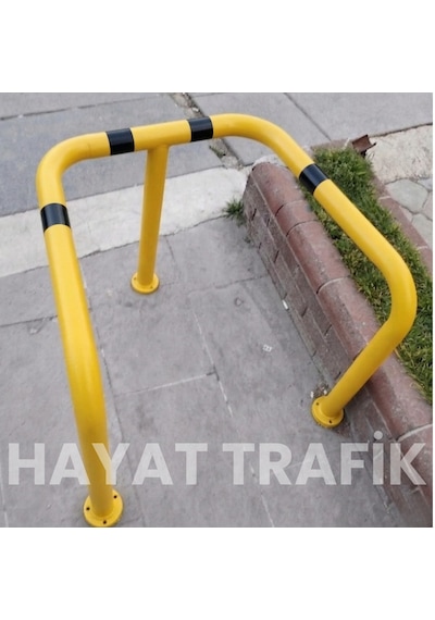Market Arabası Park Demiri , Alışveriş Arabası Sabitleme Demiri 100 X 75 X 60 Cm