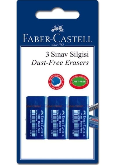 Orta Boy Sınav Silgisi 3 Lü