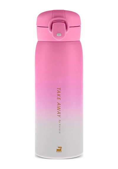 Karaca Skyfall Çelik Sızdırmaz Termos 350 Ml Fuşya Fuşya