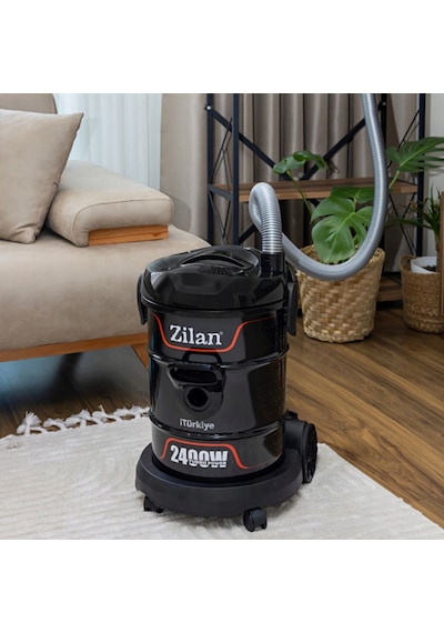 Zilan ZLN2006  2400 W 21 L Profesyonel Elektrikli Torbasız Süpürge