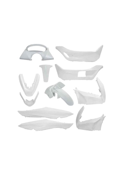 Honda Pcx Kaporta Seti Beyaz 2011-12 11 Parça