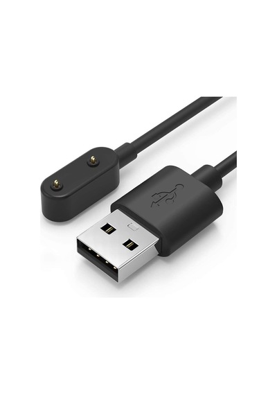 Honor Watch Es İle Uyumlu Manyetik Usb Şarj Kablosu, Hızlı Şarj Desteği, Dayanıklı Ve Kompakt Tasarım Siyah