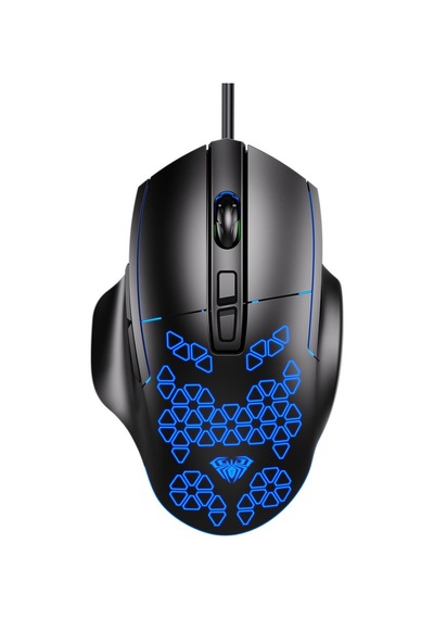 Aula F812 7200 DPI RGB 7 Tuşlu Makro Optik Oyuncu Mouse
