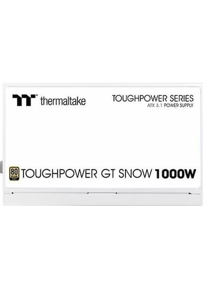 Thermaltake 1000w 80+ Gold Toughpower Gt Ps-tpt-1000fnfage-w Tam Moduler Power Supply Beyaz