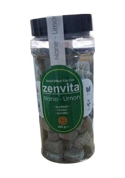 Zenvita Nane Limon Cayı Küp 200 Gr