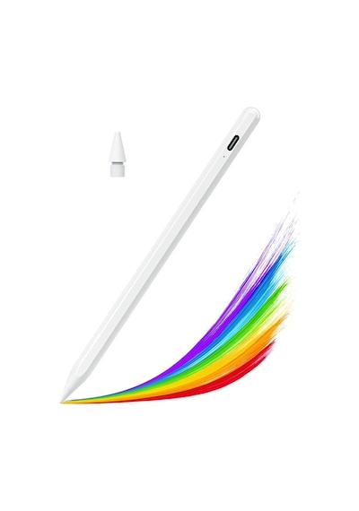 Apple Uyumlu iPad  Pro 4. Nesil M2 2022 11 Inç Stylus Yazım Çizim Için Avuç Içi Reddetmeli Dokunmatik Kalem