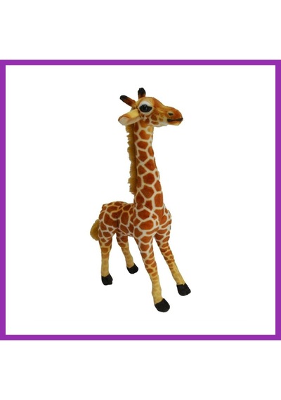 Bezos 43 Cm Peluş Zürafa Bty Çok Renkli