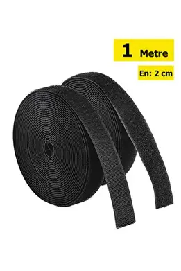 Basty 1 Metre Cırt Cırtlı Bant Cırt Bant Cırt Cırt Band Çift Taraflı Cırt En 2 Cm X Boy 1mt