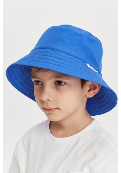 Benitto Kids Erkek Çocuk Desenli Bucket Şapka 7006-mavi Mavi