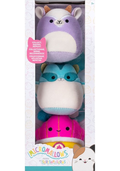 Micromallows 3'lü Figür Paketi Mm0191 Çok Renkli