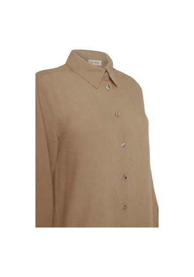 Aker 24bs02130111 Küçük Beden Bluz 24bs02130111 038 Camel Camel