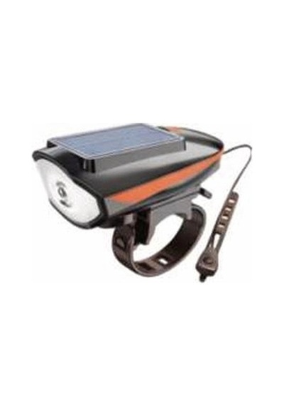 Forte Gt Xbyc 6163 Solar Ön Işık-korna Usb Sarjlı 7588 Siyah Turuncu Çok Renkli
