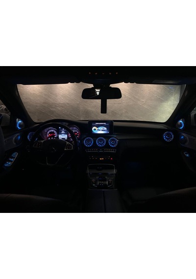 Mercedes-Benz C Serisi W205 Işıklı Havalandırma Seti