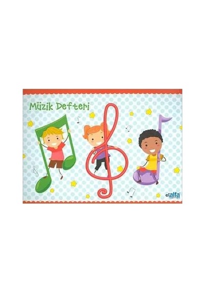 A5 Müzik Defteri 40 Yaprak Okul Ve Kurs İçin Standart Porteli Notalı Defter Çocuklar Ve Öğrenciler İçin Renkli Kapak Tasarımlı Nota Defteri