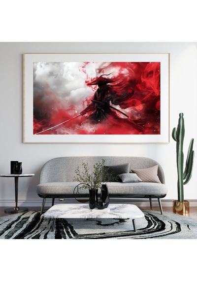 Samuray İntikam Yemini 90x50 8684660336291 Pvc Çerçevesiz Tablo