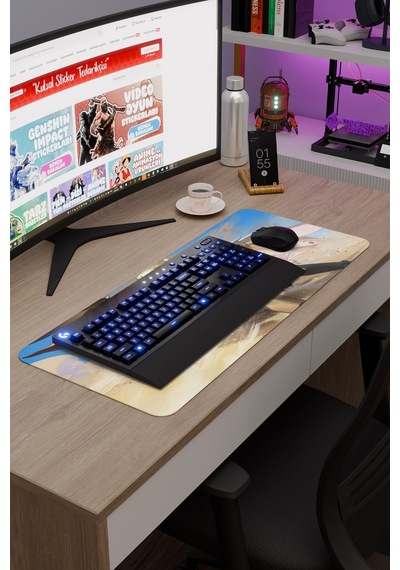 Dehya Genshin Impact Anime Gacha V1 - 70x30 Xl Gaming Mouse Pad Fare Altlığı