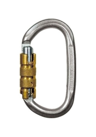 Ct Çelik C/F Oval Karabina Tri-Lock Çok Renkli