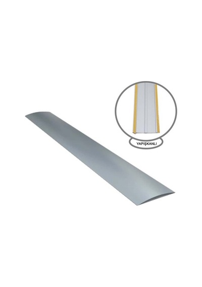 Yapışkanlı Gri Parke Kapı Eşik Çıtası En:37 cm Uzunluk:90 3 Adet