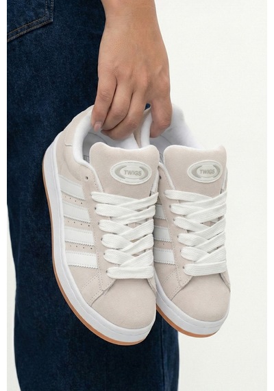 Twigs Tw Tonny White Cmps Unisex Bağcıklı Ortopedik Spor Sneaker Ayakkabı Gri-beyaz Çizgi Twigs Tw Tonny White Cmps Unisex Bağcıklı Ortopedik Spor Sneaker Ayakkabı Gri-beyaz Çizgi