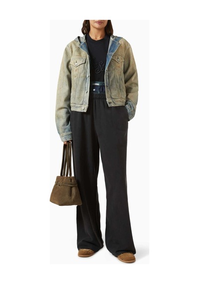 Acne Studios Double - Waistband Boxer Sweatpants - Rahat Ve Şık Tasarım Siyah