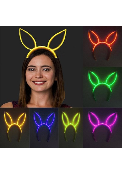 Cosmotex Karanlıkta Yanan Fosforlu Glow Taç 6 Renk 6 Adet