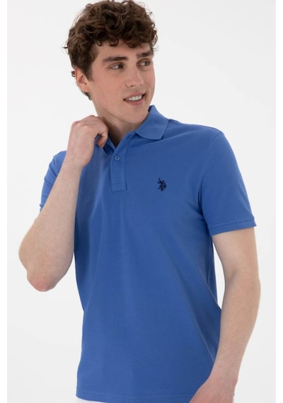U.S. Polo Assn. Gtp04ıy026 İndigo Erkek Polo Yaka T-shirt Pu-8731 L
