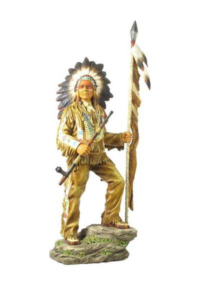 Wise Kızılderili-KIZILDERİLİ ŞEF BÜYÜK RENKLİ-44*25*92 CM.