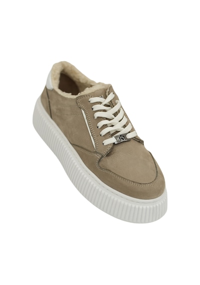 Kadın Bağcıklı Sneaker Gri