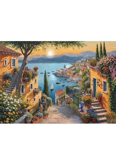 Puzzle - Limana Doğru,700 Parça Puzzle, 2706