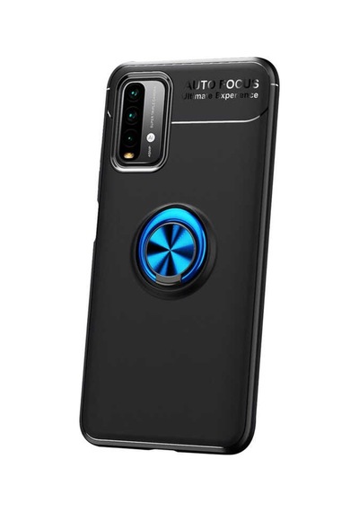 Xiaomi Redmi 9T Kılıf Yüzüklü Magnetli Ravel Case