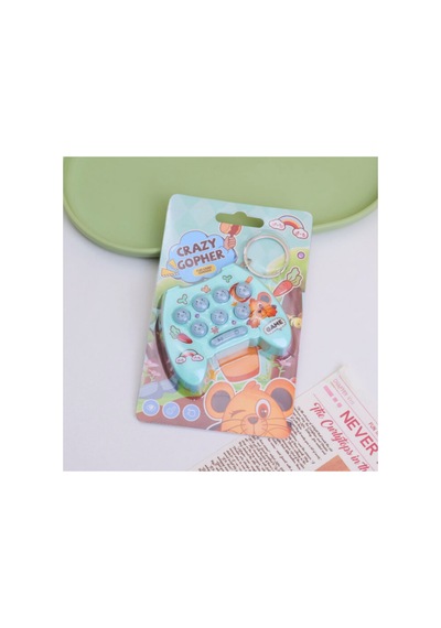 Crazy Gopher Elektronik Pop It Köstebek Vurmaca Mini Oyun Konsolu Anahtarlıklı Stres Oyuncağı