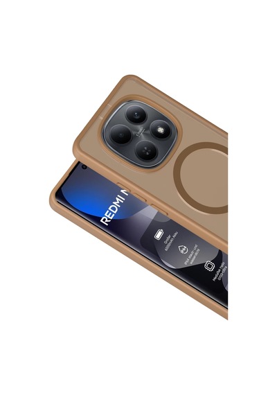 Joko Xiaomi Redmi Note 15 Pro 4g Jota Magsafe Kapak - Çöl Titanyum -