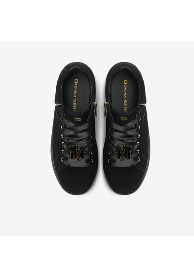 Black Sneaker Kadın 676132mk Donna Serena siyah