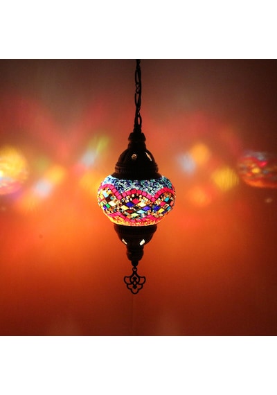 Dekoratif KARALP MOZAİK GECE LAMBASI