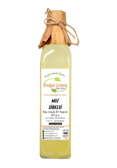 Doğal Gelsin Muz Sirkesi - 500 ml