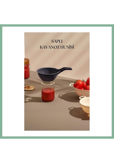 Bşkvirgo Saplı Kavanoz Hunisi Füme-dny0032 Bsk2026