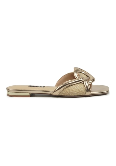 Nine West Etsıa 6fx Naturel Kadın Düz Terlik 000000000102052444 Bej