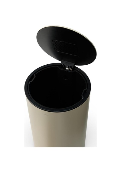 Tr Round Mat Krem Çöp Kovası 30 L Diğer