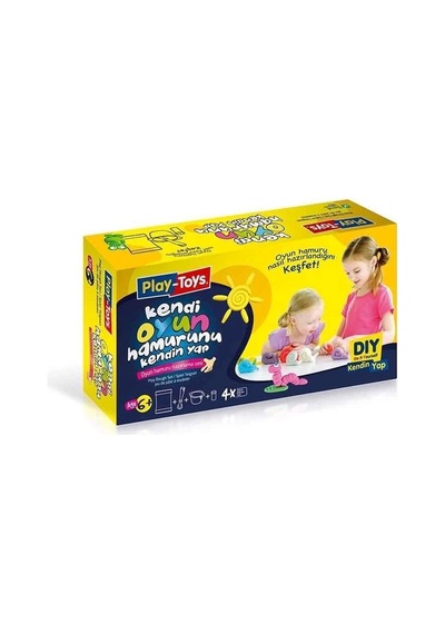 Playtoys Dıy Kendi Oyun Hamurunu Kendin Yap Çok Renkli