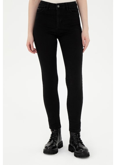 U.S. Polo Assn. Kadın Siyah Toothpick Fit Jean Pantolon 50299347-DN0027