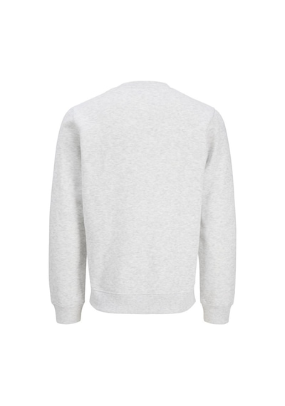 Jack & Jones Jjbenson Sweat Crew Neck Whıte Erkek Sweatshirt 12298497 BEYAZ