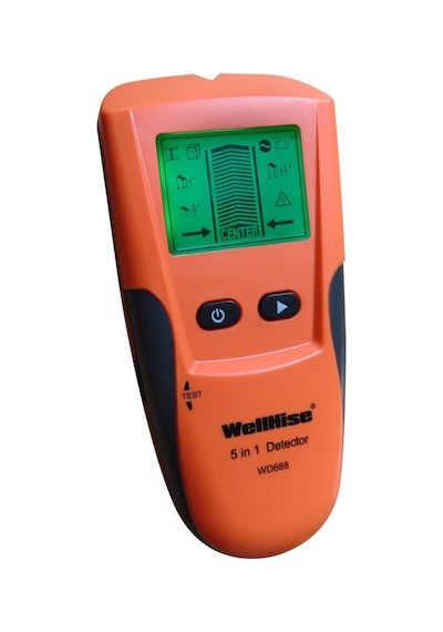 Wellhise Wd688 5'i 1 Arada Dijital Duvar Tarayıcı - Sıva Altı Kablo, Metal Ve Ahşap Bulucu Detektör