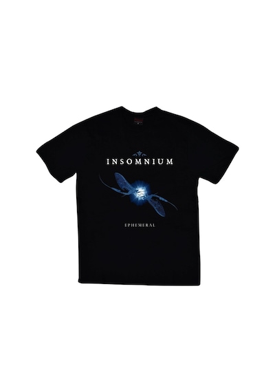Stoned&Fame Insomnium Baskılı T-shirt SIYAH Siyah