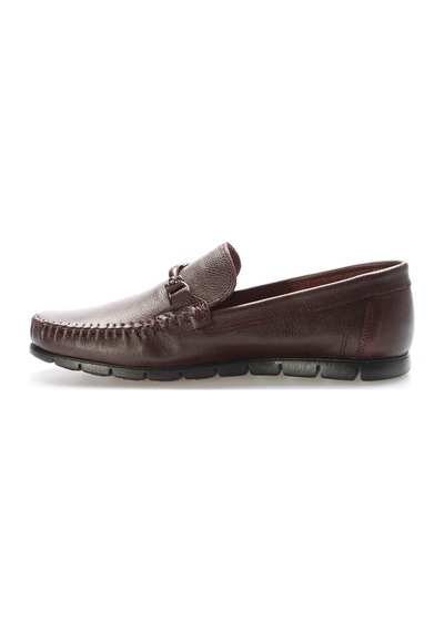 Fast Step Hakiki Deri Erkek Casual Ayakkabı 628ma06 Kahve