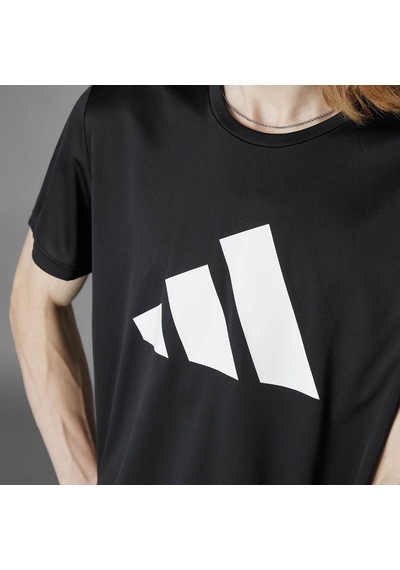 Adidas Run It Tee Siyah Erkek T-shirt Il7235 Siyah