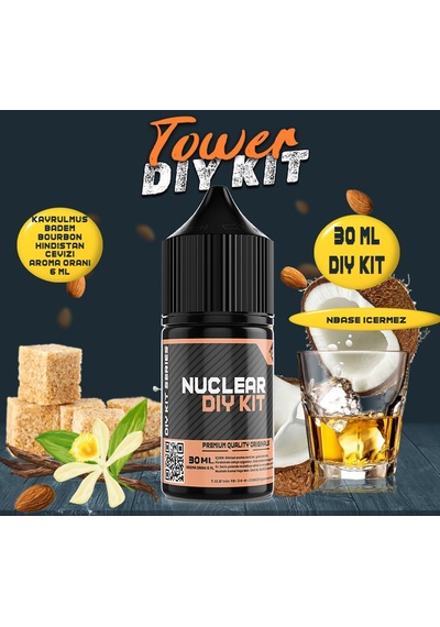 Nuclear 30 Ml Dıy Kit Tower Gıda Aroması 6 Ml Aroma İçerir